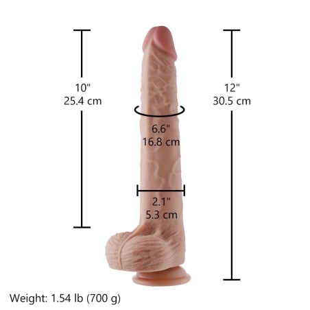 Hismith Huge Vibrating Dildo With Speeds Modes