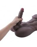 7 kg Male Body Torso Love Doll, 3D Realistic Sex Toy Doll with Big Dildo for Women