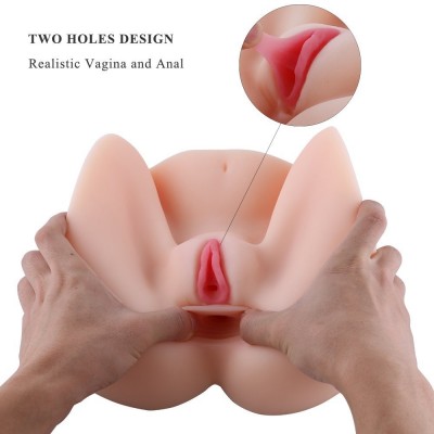 Life Size 3D Realistic Vagina Anus Butt Male Masturbator Pussy Anal Ass Sex Doll For Men Masturbation