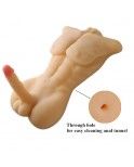 Full Solid Silicone Male Doll with Big Dildo Sex Doll for Women or Gay Sex Products