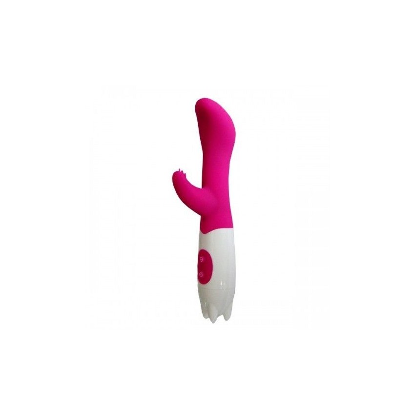 Rabbit Vibrators G-Spot Dual Vibrating Stick,6 Speed Vibrating,Double Vibe,Waterproof,Super Silence,Sex Products