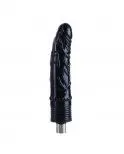 Black Masturbation Silicone Dildo For 3XLR Sex Machines