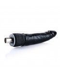 Black PVC Dildo With Realistic Surface