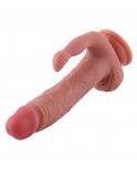 Hismith New Rabbit Dildo With Clitoral Stimulation, Suction Cup Based