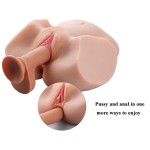 2.4 kg Life Size Pussy And Doll, Realistic Vagina And Ass For Male Masturbation