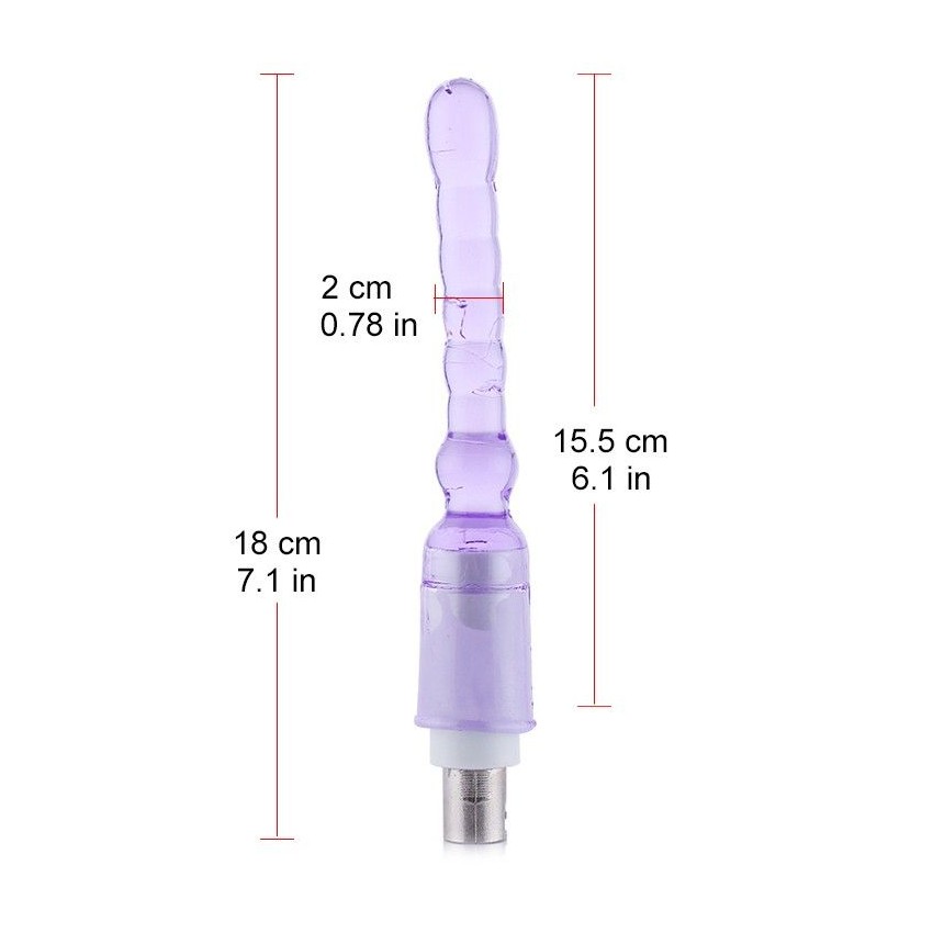 Anal Attachment for Automatic Sex Machine Gun Anal Dildo