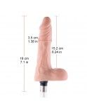 Lifelike Flexible Keel Dildo | 19cm * 3.5cm