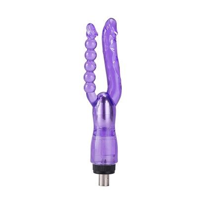 Double Dong Vaginal and Anal Realistic Dildo Masturbator Fpr Sex Machine Accessories