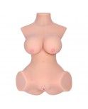 Full Size Real Silicone Torso Sex Doll with Big Realistic Breast Vagina Anus Sexy Doll For Men