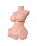 Full Size Real Silicone Torso Sex Doll with Big Realistic Breast Vagina Anus Sexy Doll For Men