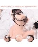 53lb (24kg) Lifesize Half Body Sex Doll, Sexy Lady with Vagina Auns and Breast, Realistic Silicone Sex Doll