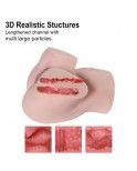 24 lb (11 kg) Lifelike Masturbator Sex Doll with Big Ass Tight Canals for Men Masturbation Vagina Anal Sex 