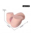 24 lb (11 kg) Lifelike Masturbator Sex Doll with Big Ass Tight Canals for Men Masturbation Vagina Anal Sex 