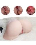 36 lb (15 kg) Dual-Channel Sex Doll,Realistic Vaginal, Male Masturbating,Silicone Sex Doll