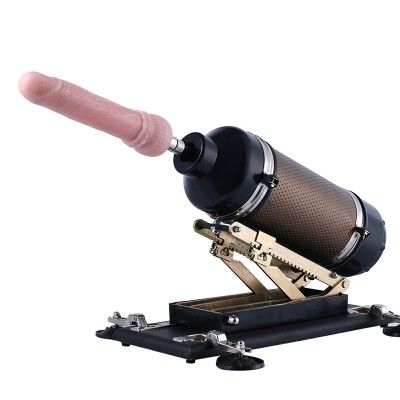 Simulating Automatic Love Machine Gun 5.5-6cm Retractable Telescopic Sex Gun Vibrator