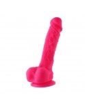 9" (23cm) Silicone Dildo with 6.9" (17.5cm) Insertable Length for Hismith Kliclok Sex Machine
