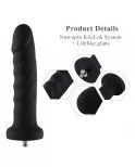 17 cm (6.7 in) Smooth Silicone Anal Dildo for Hismith Kliclok Sex Machine