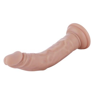 19 cm (7.5 in) Slim Realistic Silicone Anal Dildo with Kliclok Connector for Beginners