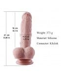 Hismith Anal & Vaginal Sex Machine With Three Body-Safe Dildos and Three Adaptors