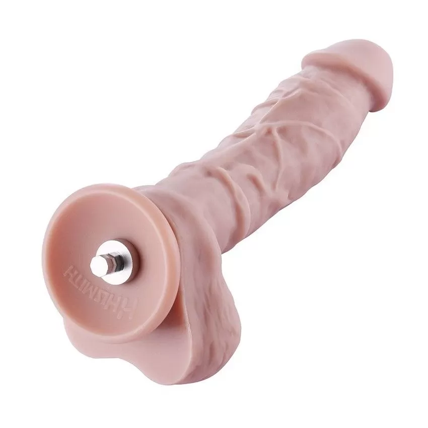 8 in (21 cm) Hismith Standard Medium Size Realistic Silicone Dildo with Kliclok Connector