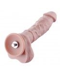 8 in (21 cm) Hismith Standard Medium Size Realistic Silicone Dildo with Kliclok Connector