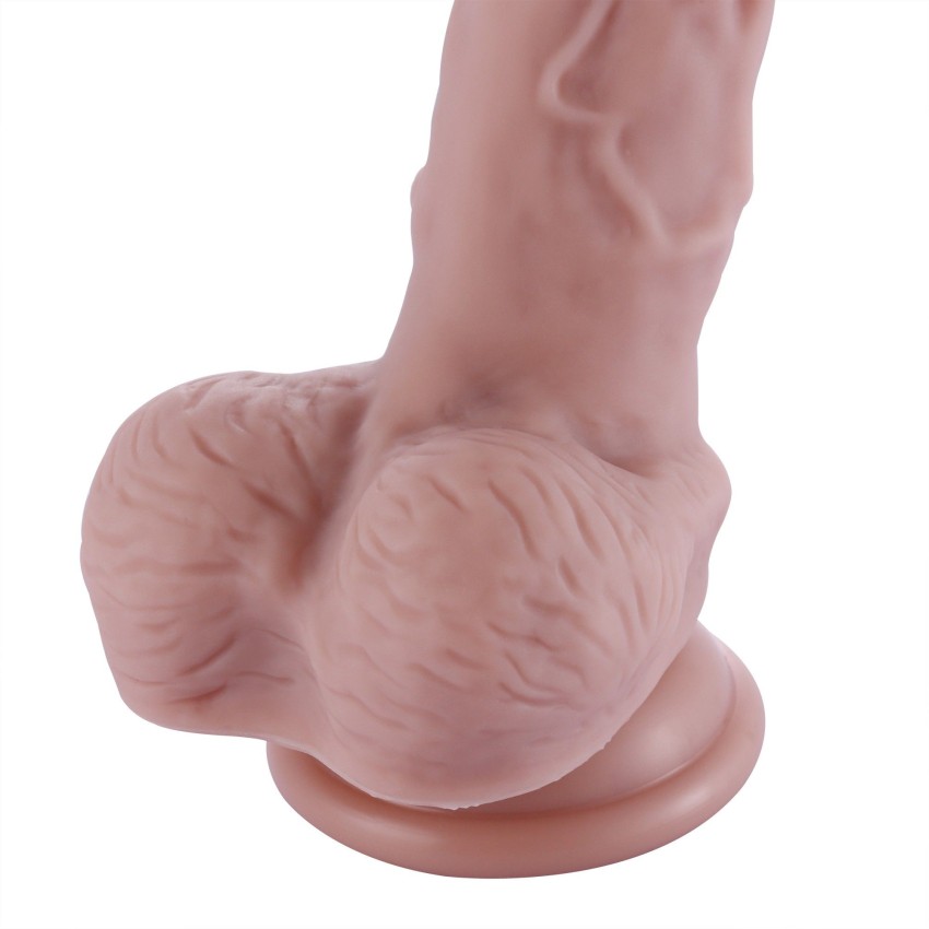 8 in (21 cm) Hismith Standard Medium Size Realistic Silicone Dildo with Kliclok Connector