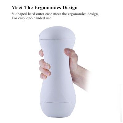 8" Soft TPE  Masturbation Cup with 10 Vibrating Patterns for Hismith Sex Machines