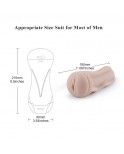 8" Soft TPE  Masturbation Cup with 10 Vibrating Patterns for Hismith Sex Machines