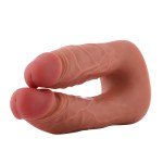 Hismith Dual Penetration Silicone Dildo with Realistic Texture Hismith Dual Penetration Silicone Dildo with Realistic Texture