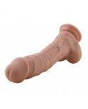 Hismith 9.1"Large Lifelike Silicone Dildo with 7.3" Insertable Length