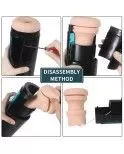 Thrusting Masturbation Cup with 9 Frequency Vibration for Hismith Premium Sex Machine with KlicLok System Thrusting Masturbation Cup with 9 Frequency Vibration for Hismith Premium Sex Machine with KlicLok System