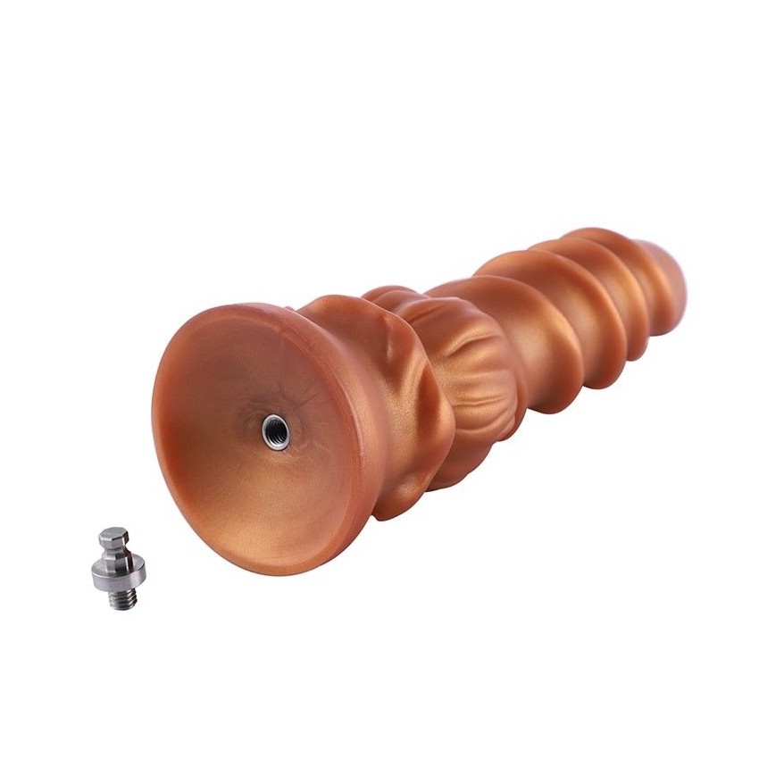 Hismith 8.46" Spiral Grain Silicone Dildo for Hismith Premium Sex Machine