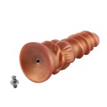 Hismith 21,6 cm spiraalne taimede fantaasia dildo eemaldatava Kliclokiga