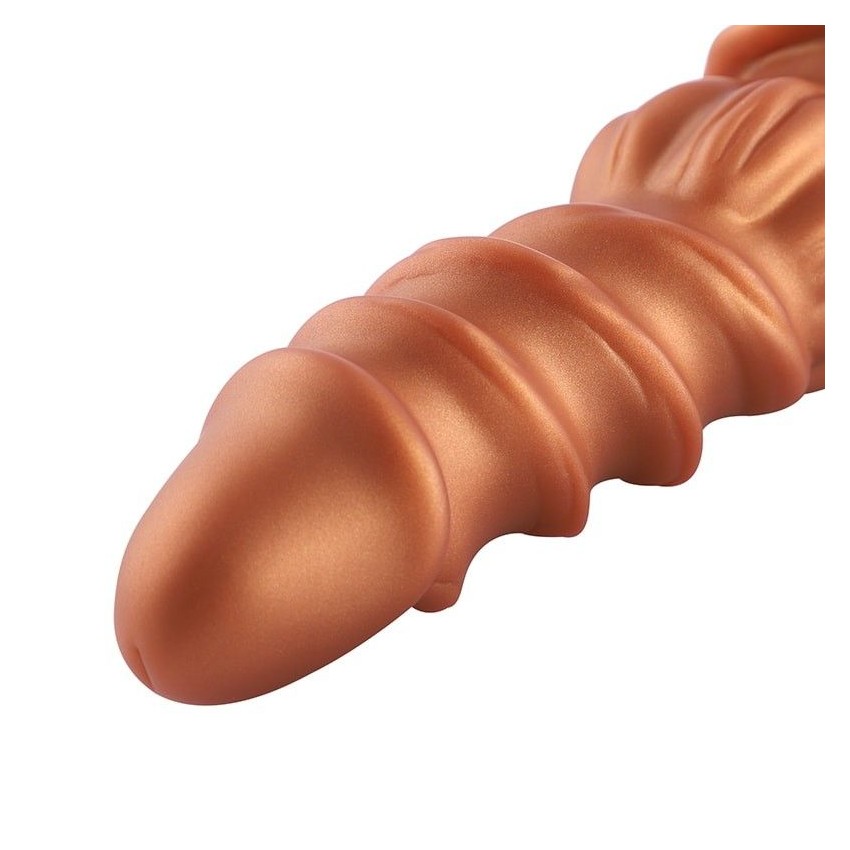 Hismith 8.46" Spiral Grain Silicone Dildo for Hismith Premium Sex Machine