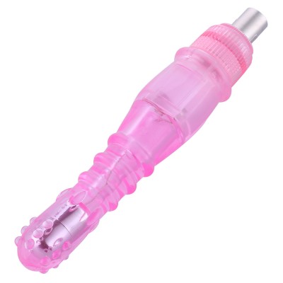 9"(23cm) TPE Vibrating Dildo, G-spot Stimulating Dong for Basic Sex Machines
