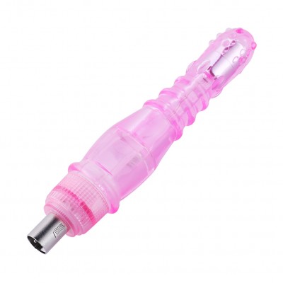 9"(23cm) TPE Vibrating Dildo, G-spot Stimulating Dong for Basic Sex Machines