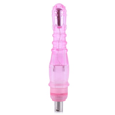9"(23cm) TPE Vibrating Dildo, G-spot Stimulating Dong for Basic Sex Machines