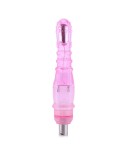 9"(23cm) TPE Vibrating Dildo, G-spot Stimulating Dong for Basic Sex Machines