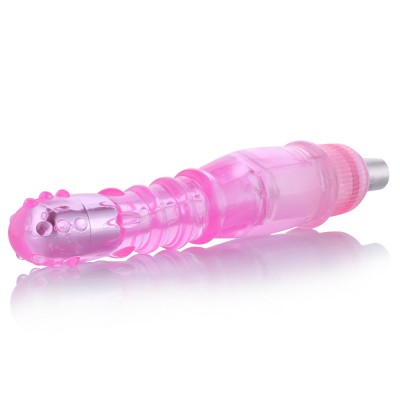 9"(23cm) TPE Vibrating Dildo, G-spot Stimulating Dong for Basic Sex Machines