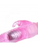 Vibrating Rabbit Dildo with 3XLR Connector for G-spot and Clitoris Stimulation