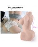 Rolan 4.3kg Realistic 3D Male Masturbator, Half Body Sex Doll with Vagina and Anus