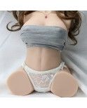 Rolan 4.3kg Realistic 3D Male Masturbator, Half Body Sex Doll with Vagina and Anus