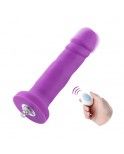 Hismith 6.7”Vibrating Dildo with 3 Speeds + 4 Modes with KlicLok System - Silicone Anal dildo