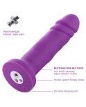 Hismith 6.7”Vibrating Dildo with 3 Speeds + 4 Modes with KlicLok System - Silicone Anal dildo