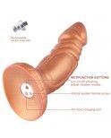 Hismith 8.3" (21.1 cm) Golden Scaled Dragon Dildo with 3 Vibration Speeds + 4 Modes Hismith 8.3" (21.1 cm) Golden Scaled Dragon Dildo with 3 Vibration Speeds + 4 Modes