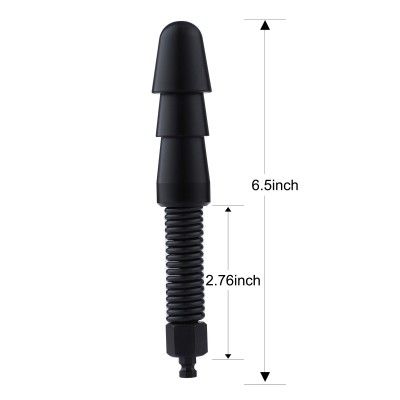 Hismith 6.5” KlicLok System Adapter with Spring for Vac-U-Lock Dildos, 2 in 1 Extender