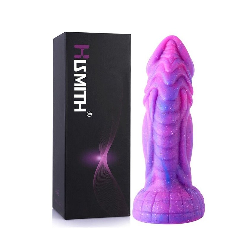 Hismith 8" Rhinoceros Horn Novelty Dildo with Suction Cup -  Monster Series