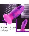 Hismith 7.8" Dragon Egg Silicone Dildo with Suction Cup - Monster Series