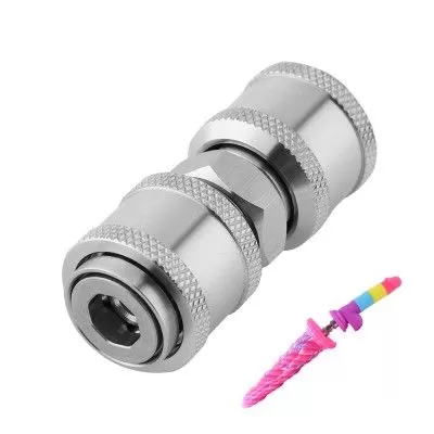 Double Ended Dildo Adapter for Lesbians, Hismith KlicLok System Dual-Coupler