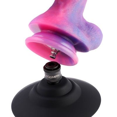 Hismith Hand-free Play Dildo Holder, Suction Cup to Kliclok Adapter 4.5" Wide